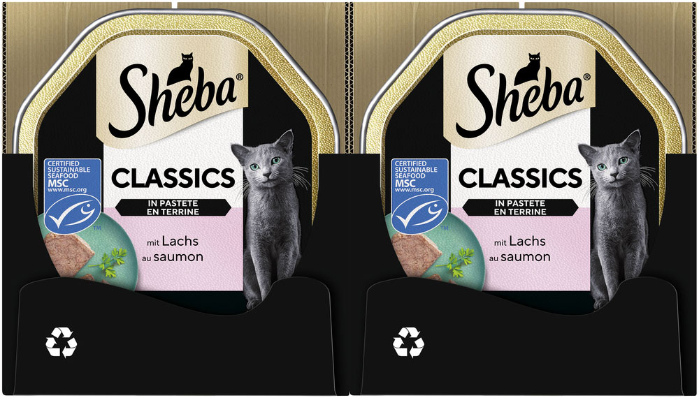 Sheba - Classic Lachs MSC - 22 x 85g - 3