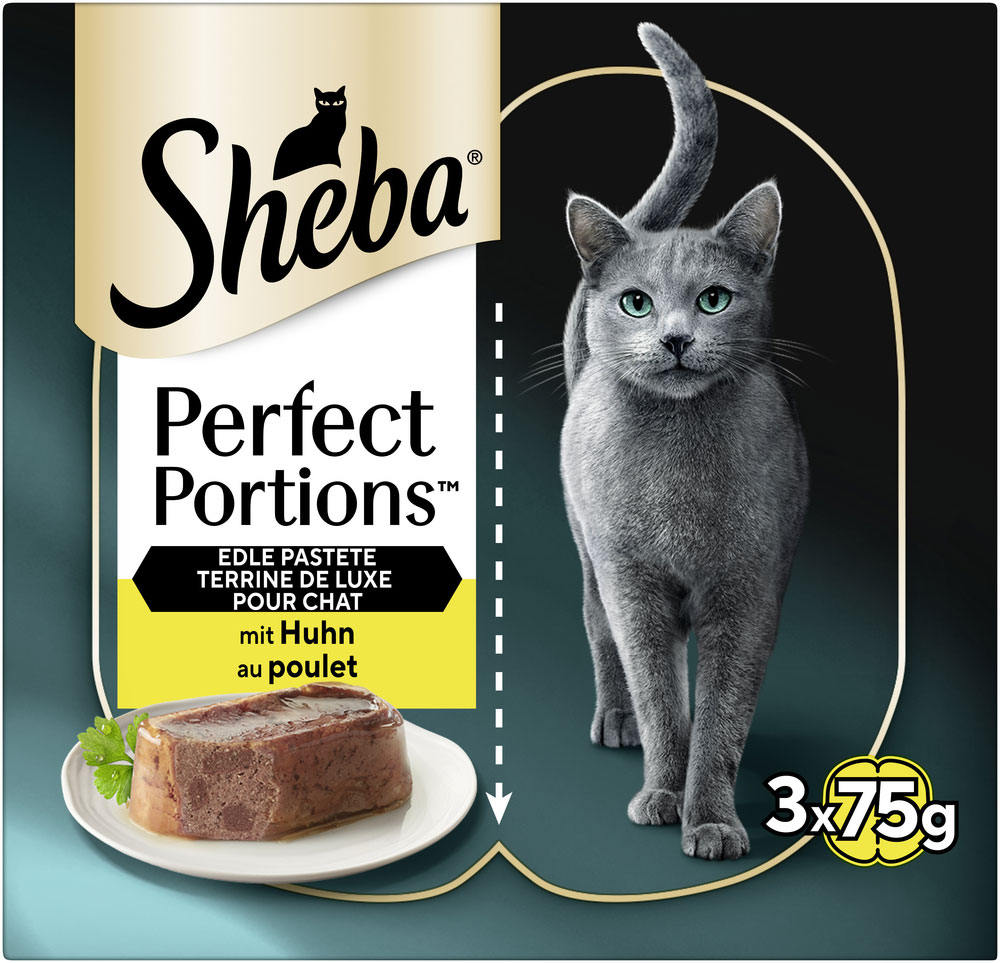 Sheba - Sheba Perfect Portions mit Huhn - 8 x 6X37,5g - 2