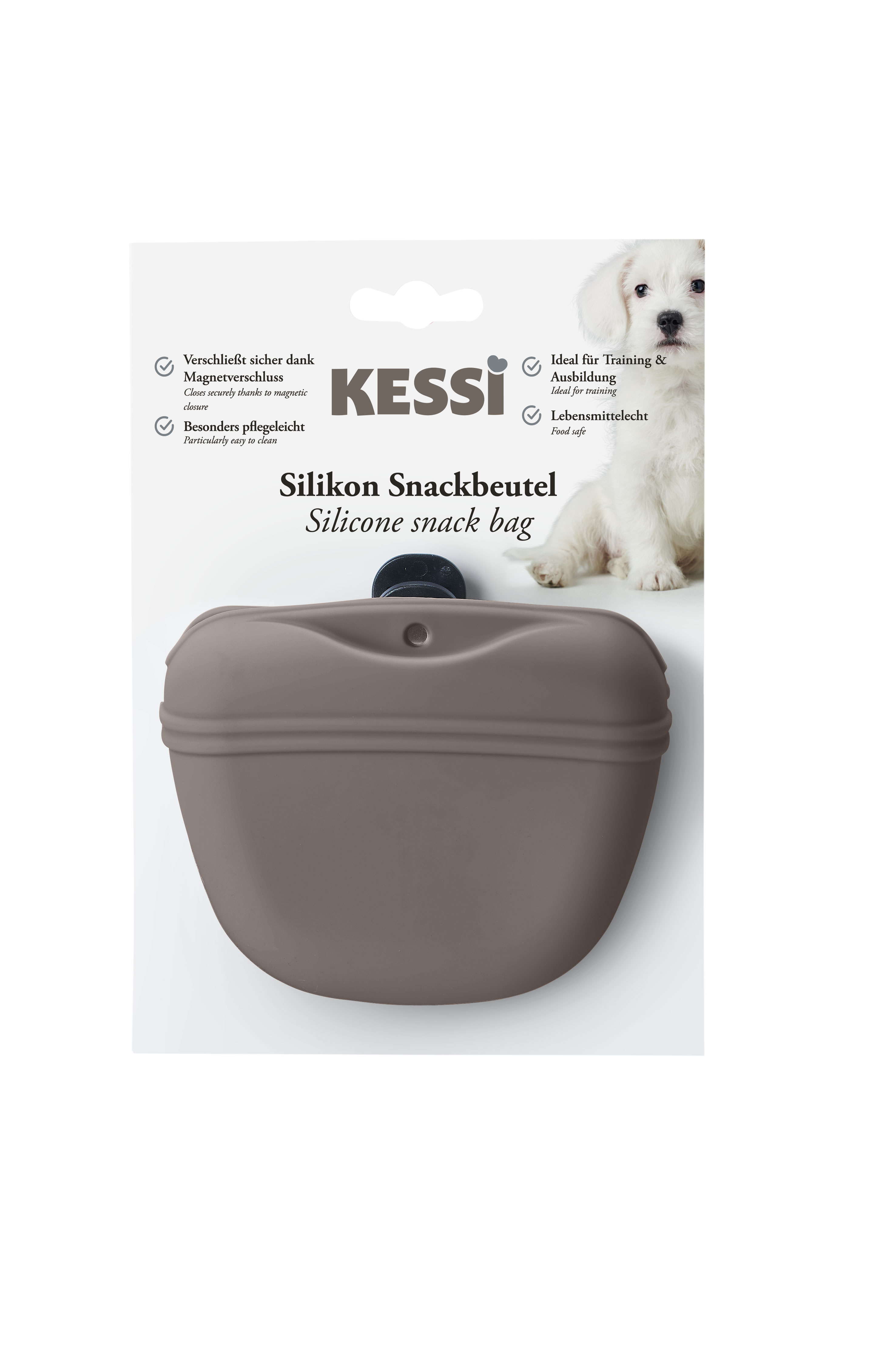 Leckerlibeutel braun