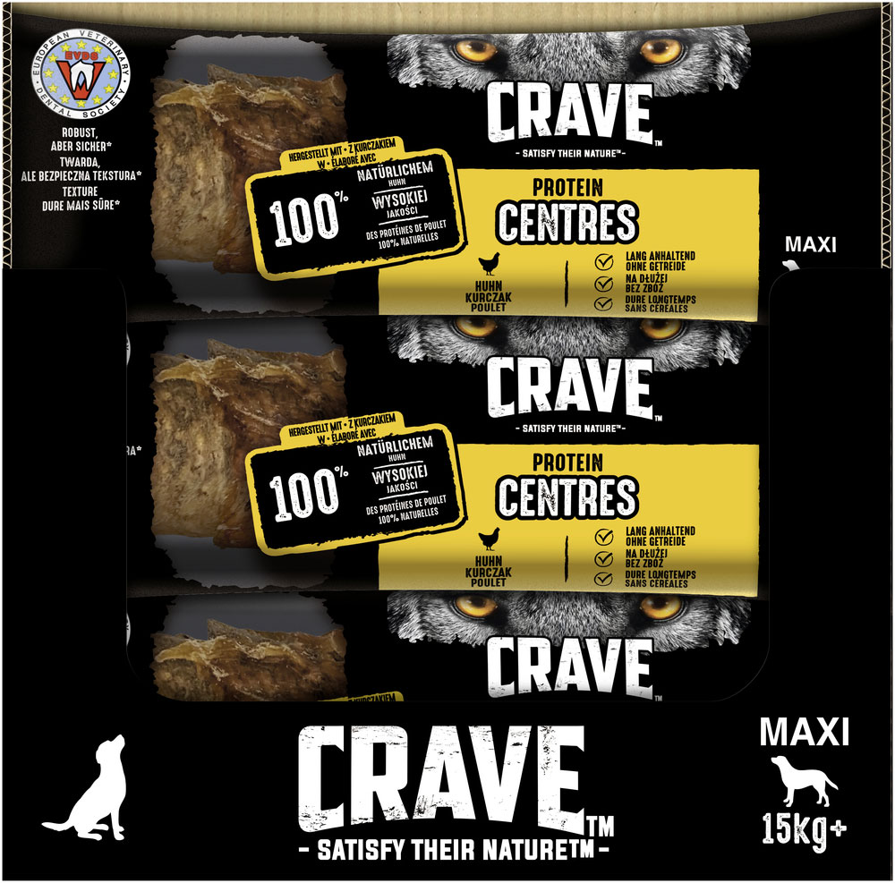 Crave - Protein Centres Maxi mit Huhn - 1 x 72g - 4