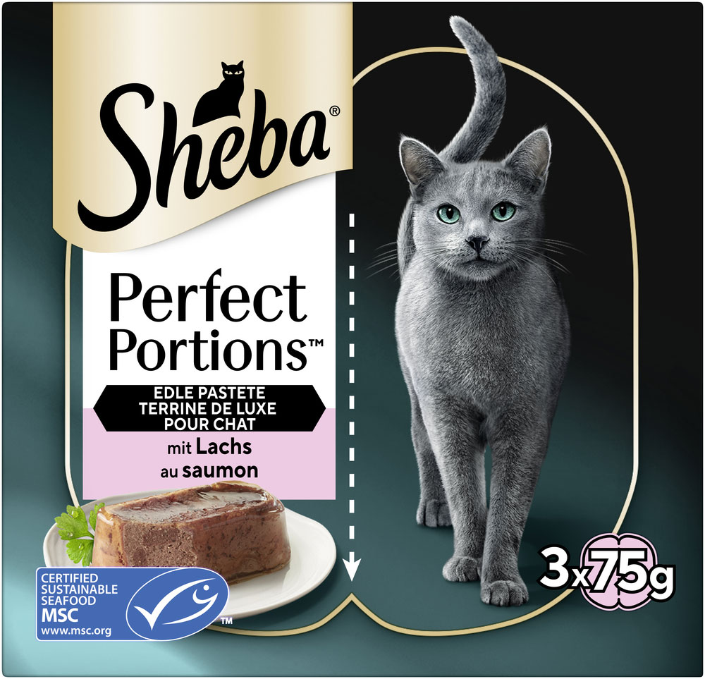 Sheba Perfect Portions mit Lachs