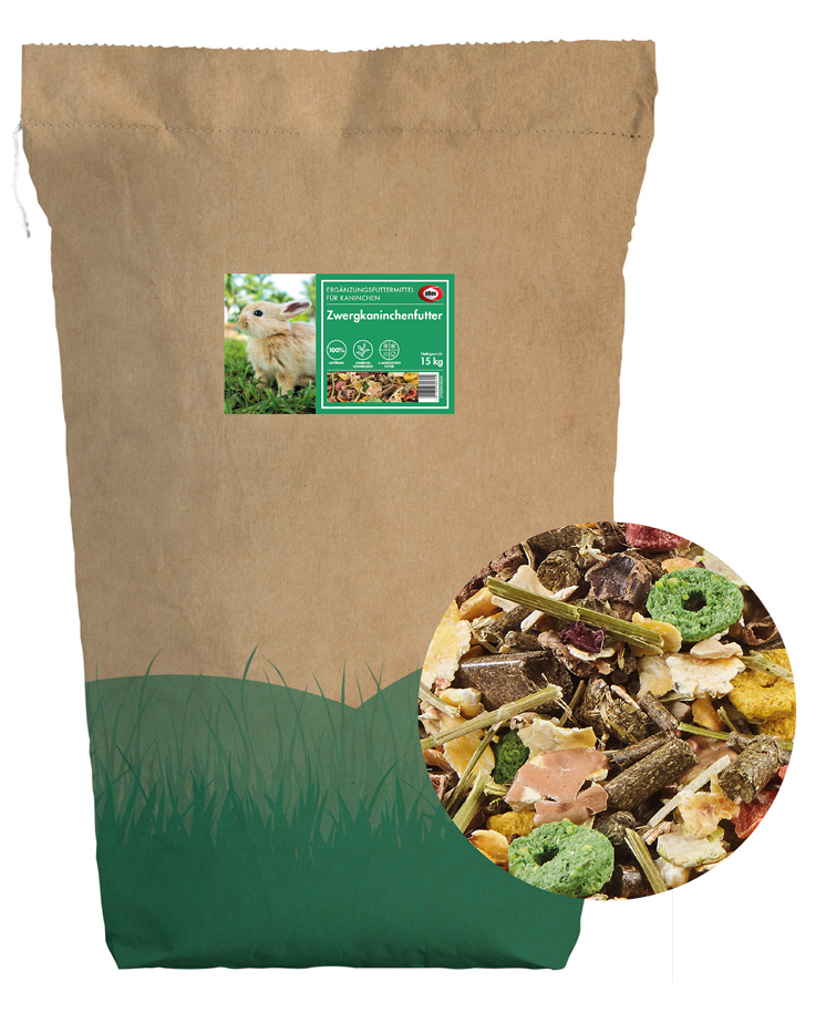 Zwergkaninchenfutter 15kg