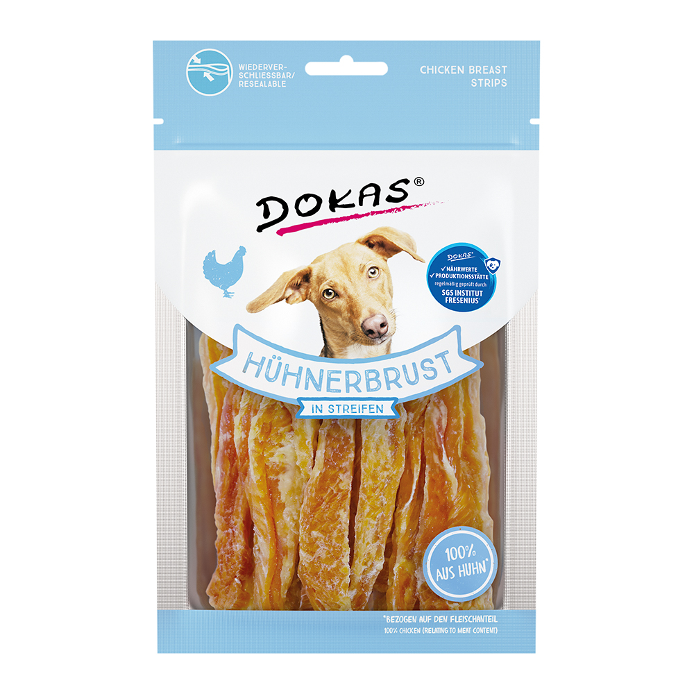 Hühnerbrust in Streifen