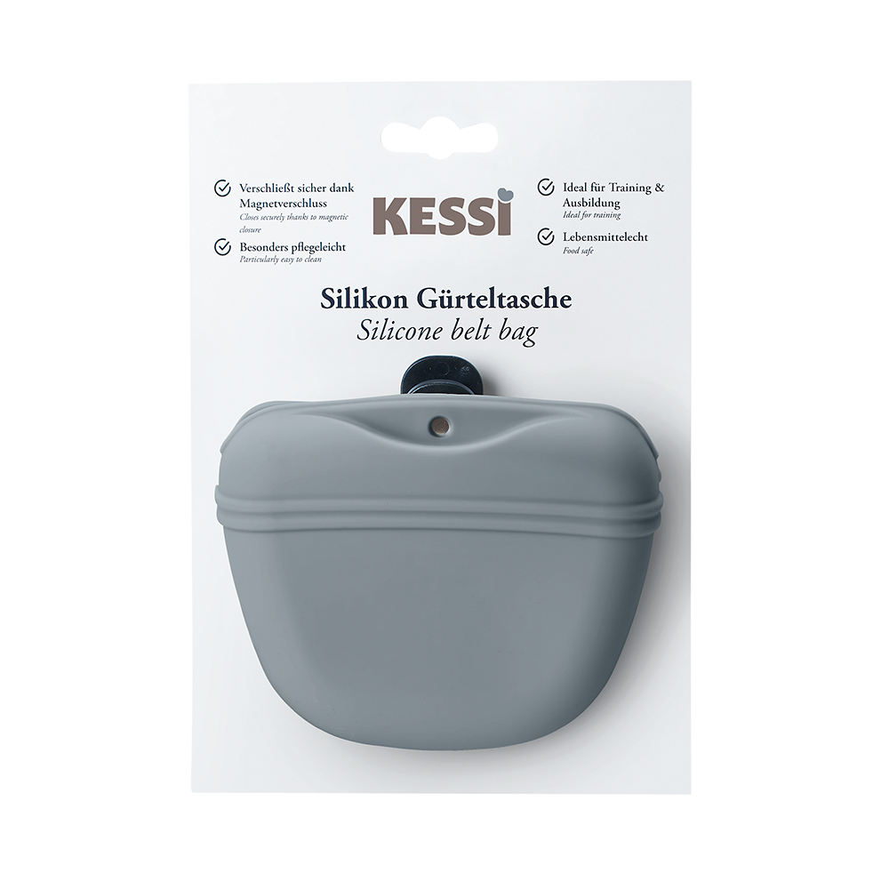 Kessi - Leckerlibeutel grau - 1 x 1 Stück - 2