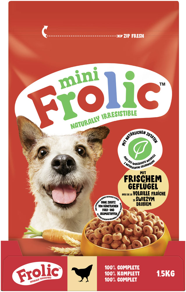 Frolic - Mini Geflügel - 1 x 1,5kg - 4