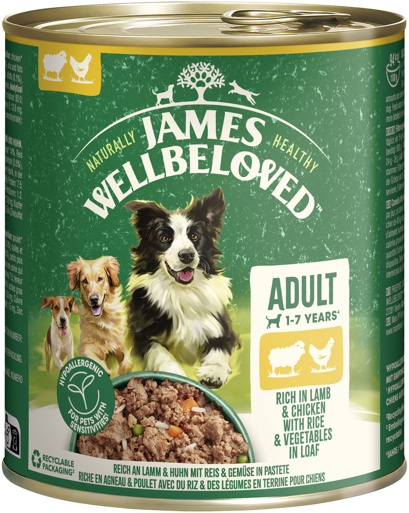 Reich an Lamm & Huhn mit Reis & Gemüse in Pastete