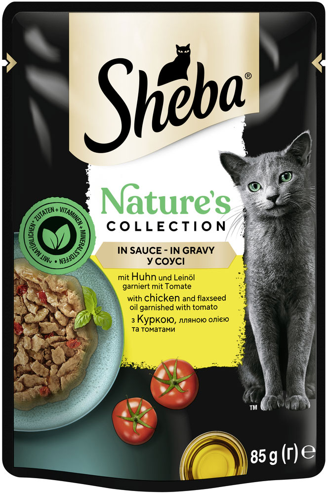 Sheba - Natures Collection mit Huhn - 28 x 85g - 2