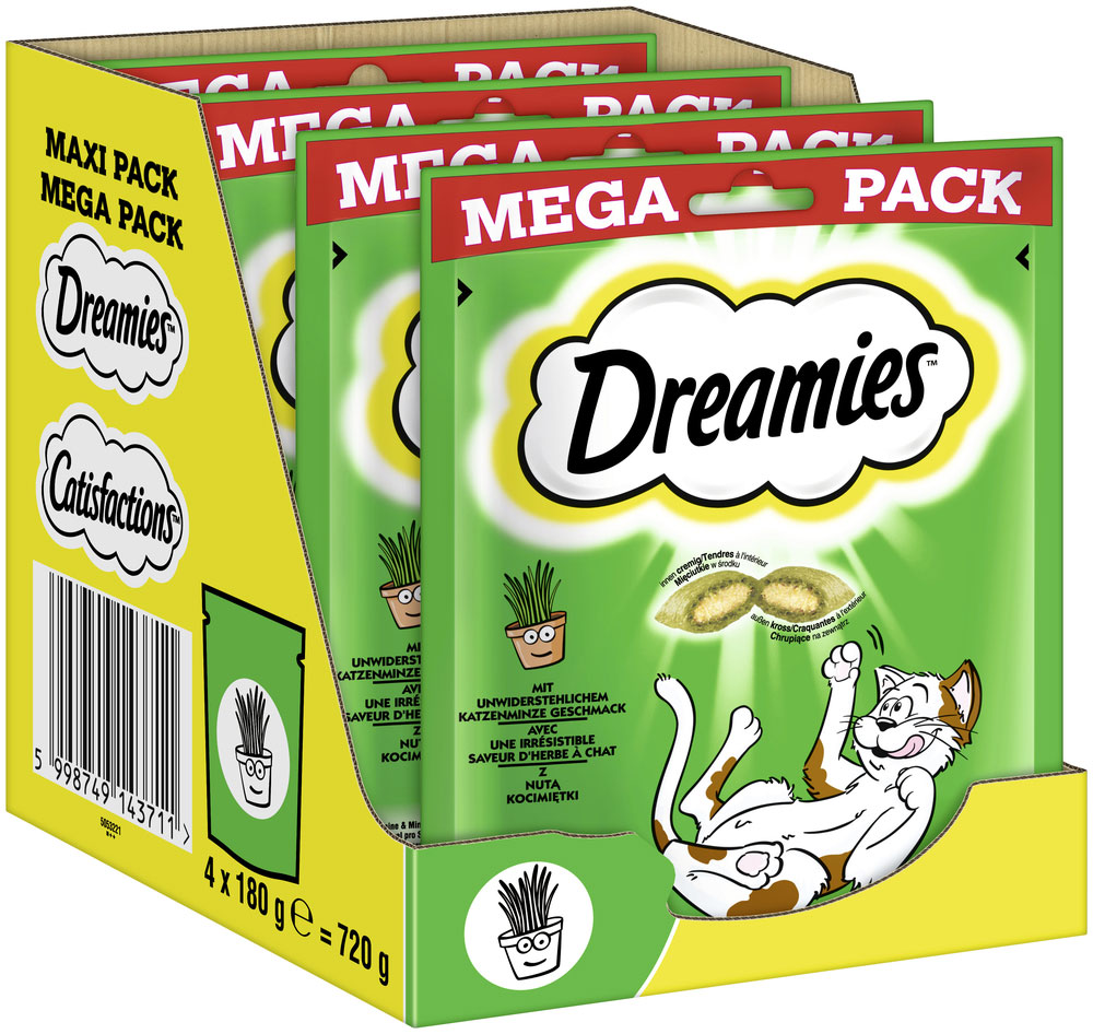 Dreamies - mit Katzenminze - 1 x 180g - 2