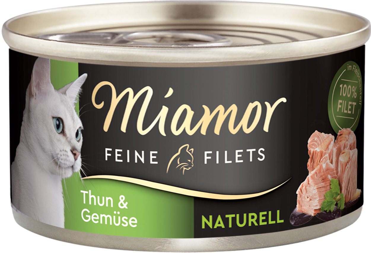 Feine Filets Thunfisch & Gemüse