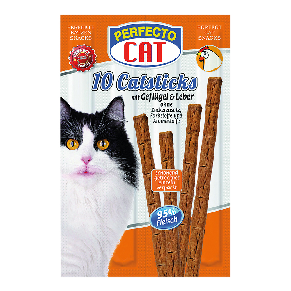 Katzensticks Geflügel und Leber