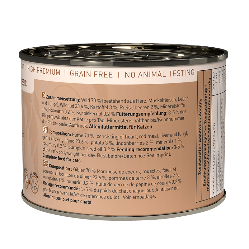 Catz Finefood - No. 9 Wild - 6 x 200g - 2