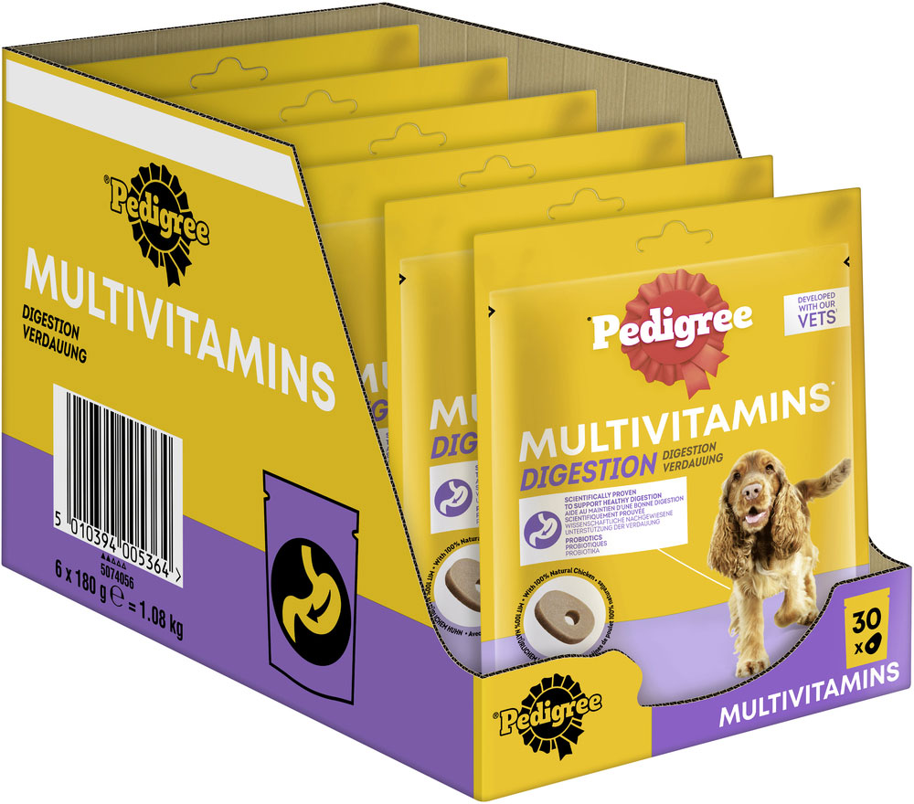 Pedigree - Multivitamin Verdauung - 1 x 180g - 2