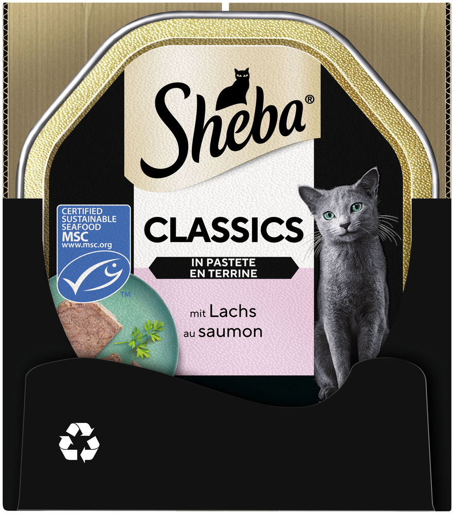 Sheba - Classic Lachs MSC - 22 x 85g - 4