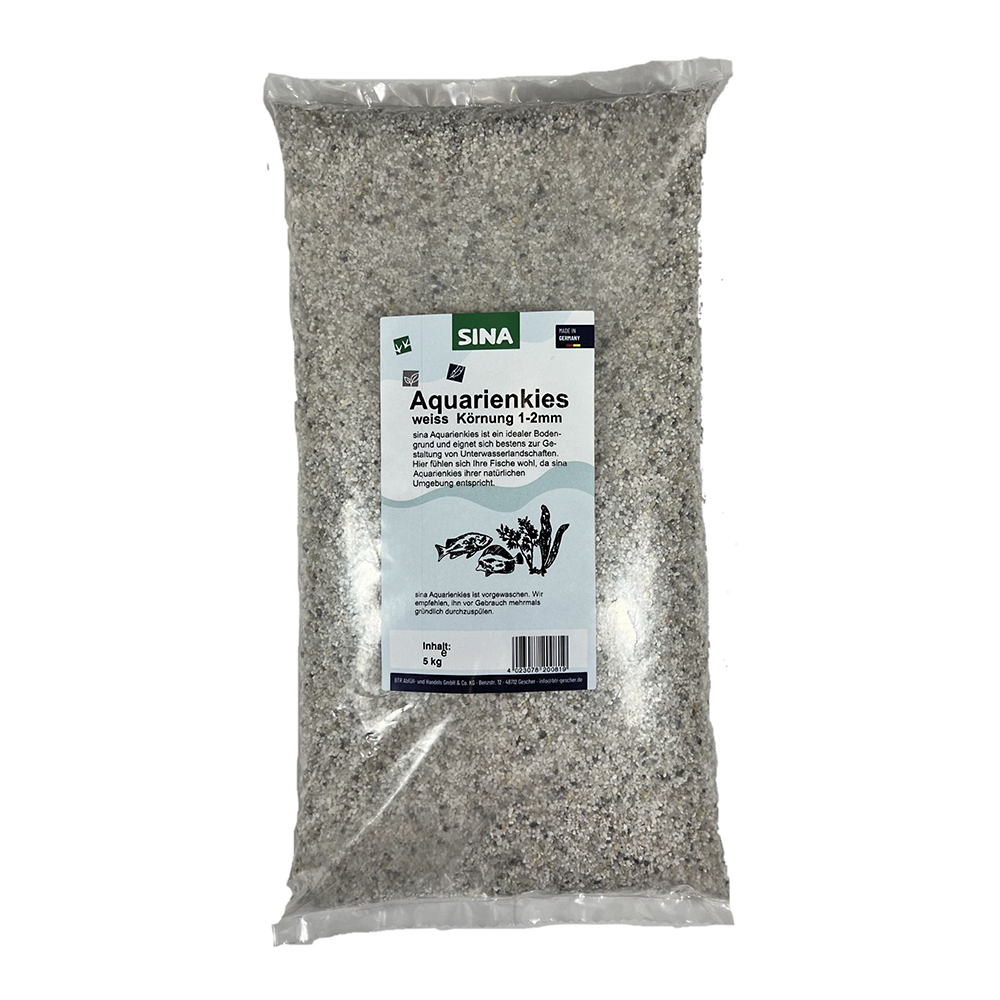 Aquarienkies weiss 1-2mm