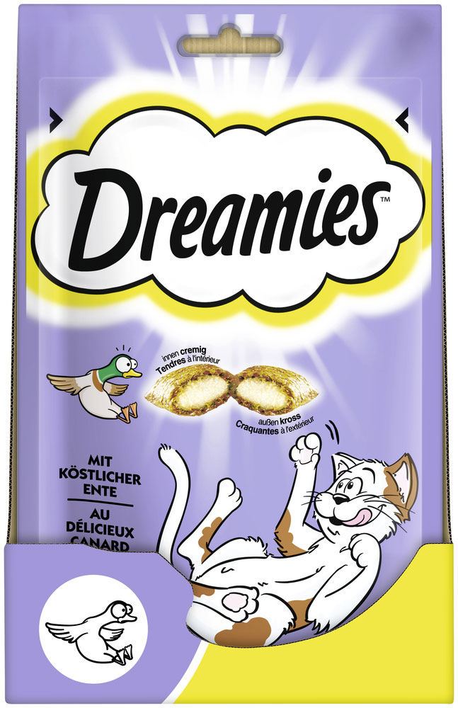 Dreamies - mit Ente 60g - 6 x 60g - 4