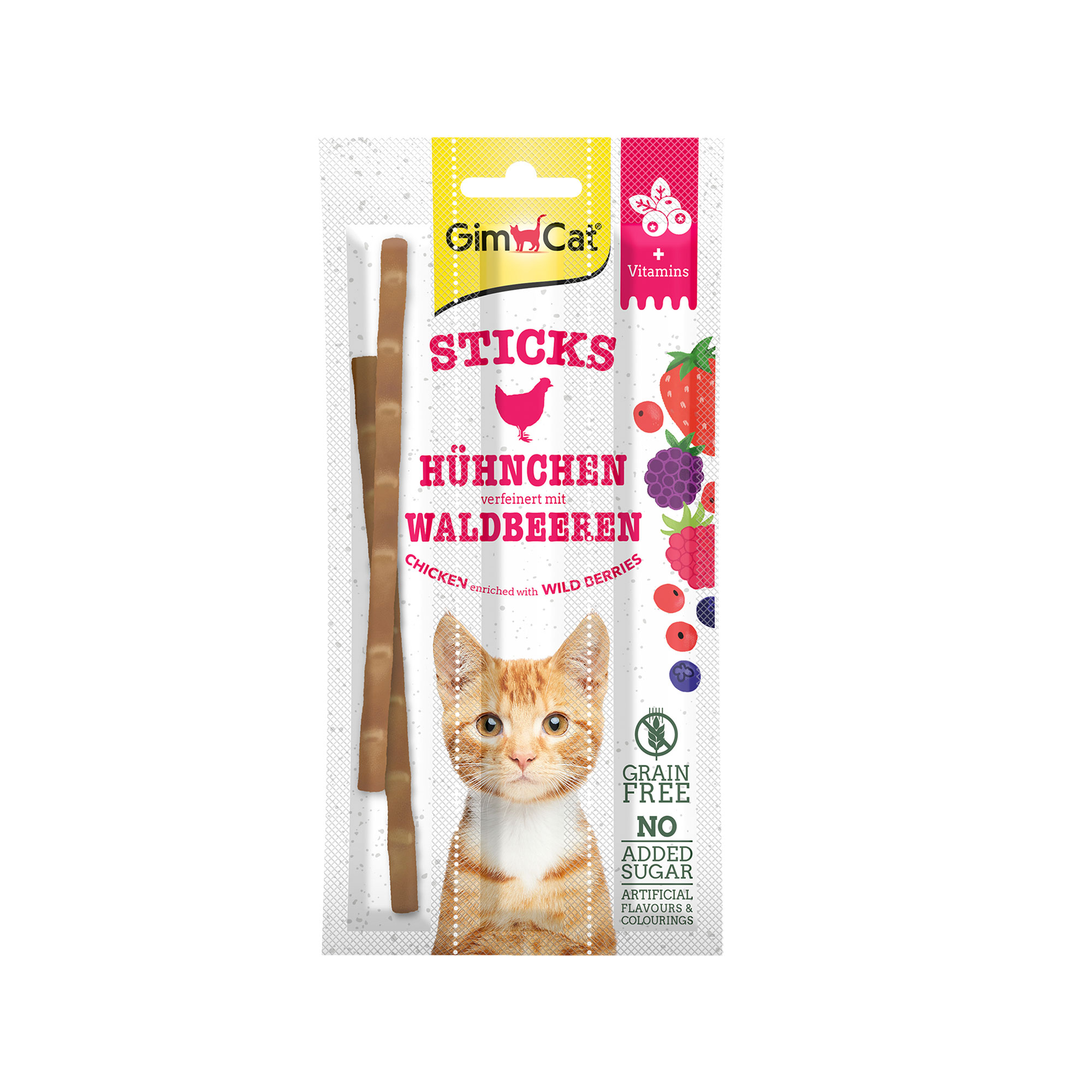 Duo-Sticks Hühnchen & Waldbeere