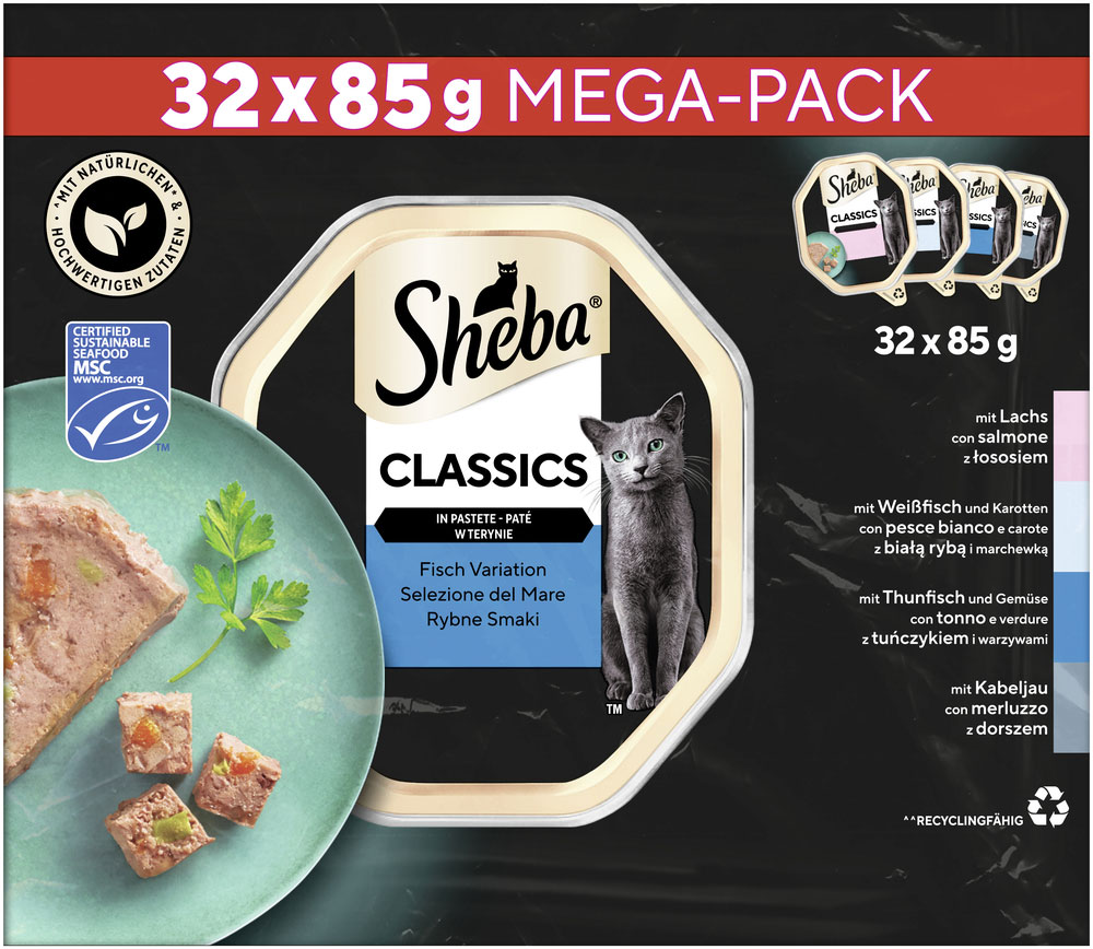 Multipack Classics in Pastete Fisch Variation MSC