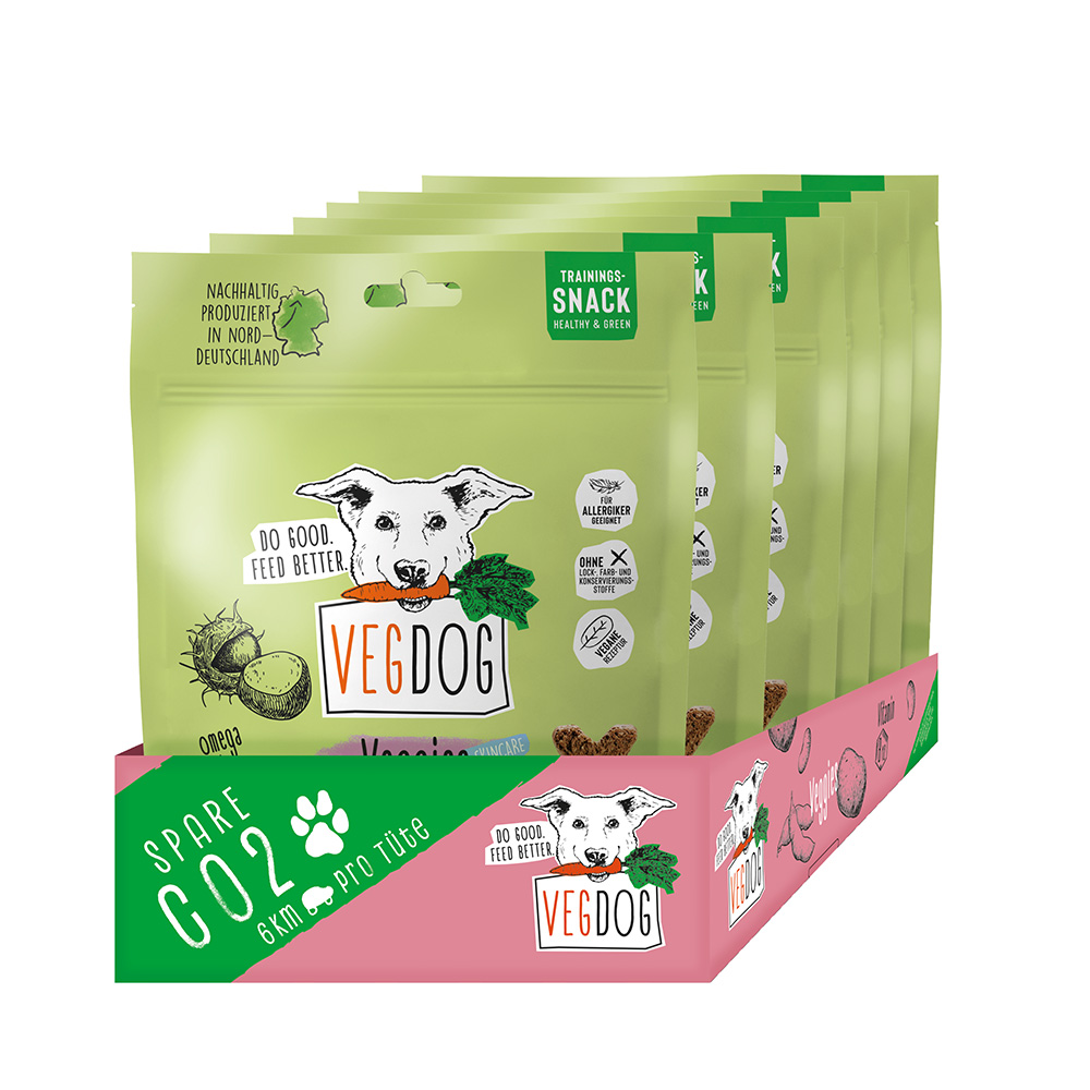 Vegdog - Veggies Skincare mit Kastanienmehl, Kelpalge & Hanf - 1 x 125g - 2