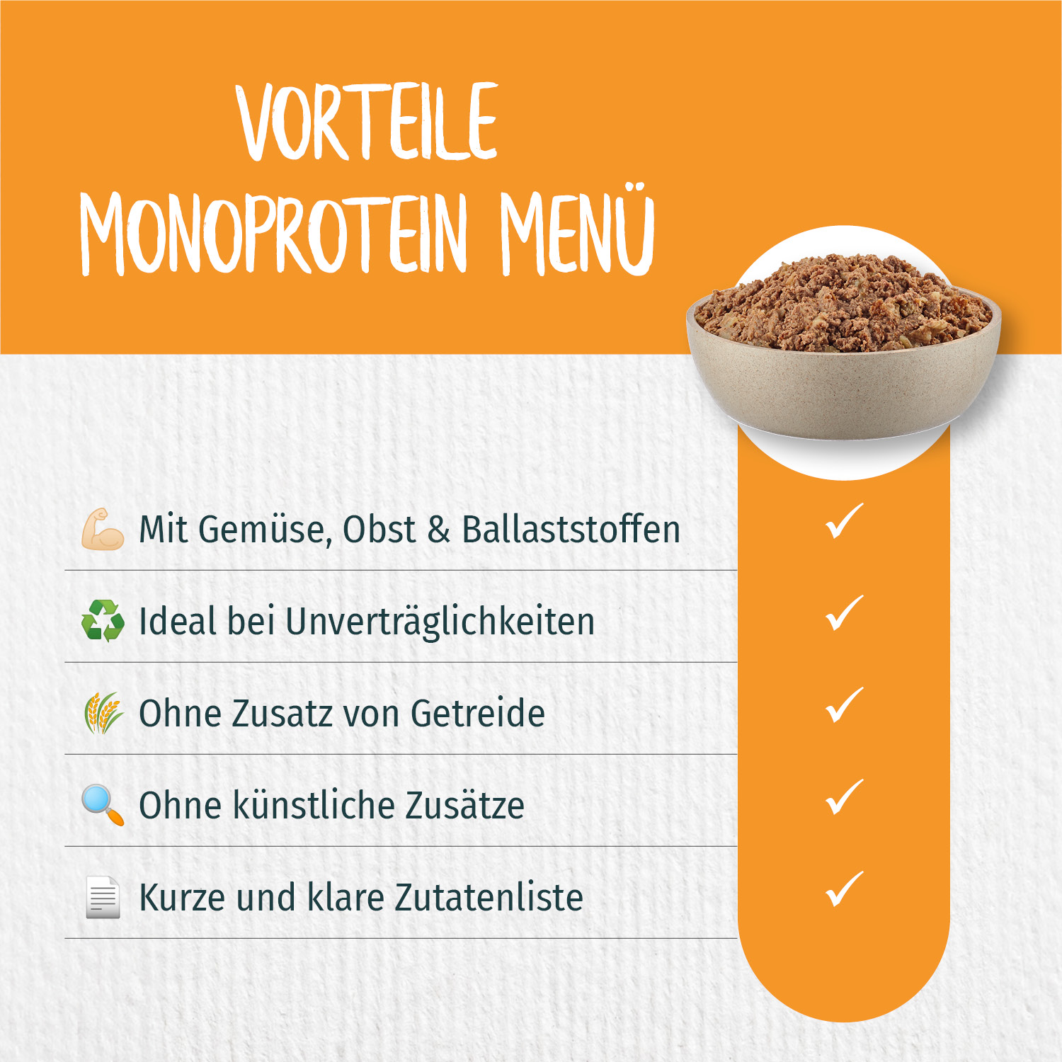 Primox - Hunde Nassfutter MENÜ mit Huhn 6 x 400G - 6 x 400g - 4