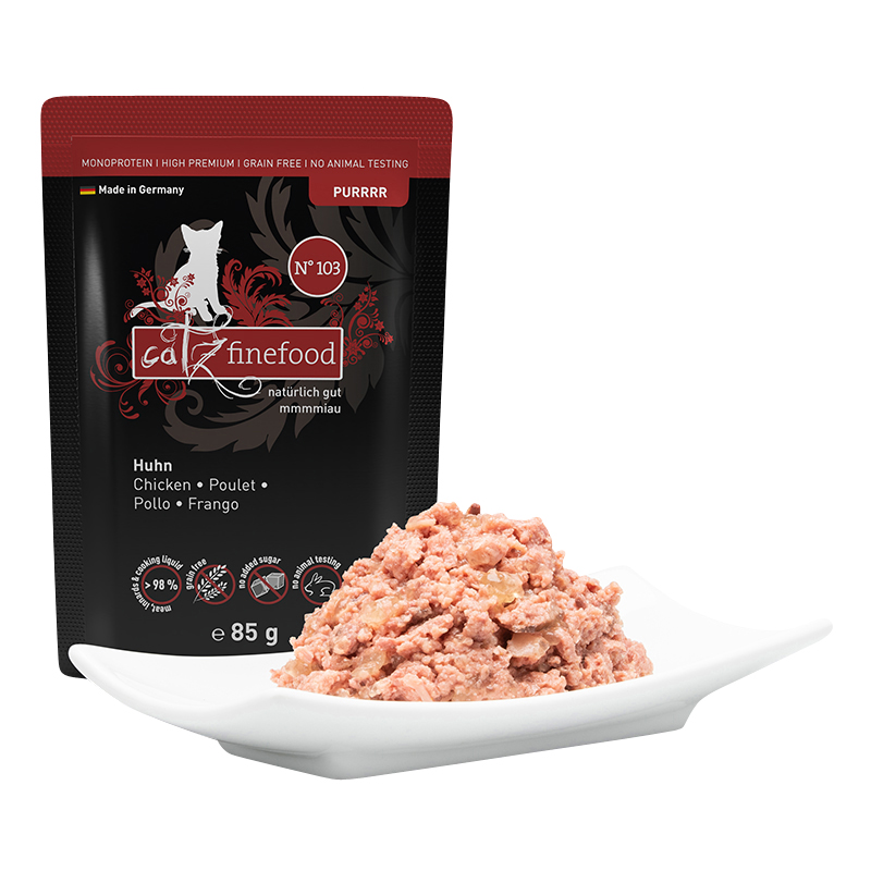 Catz Finefood - PURE Huhn - 16 x 85g - 3