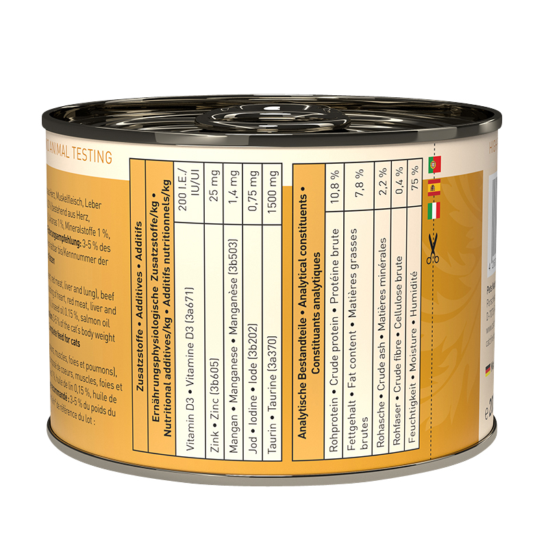 Catz Finefood - No. 7 Kalb & Rind - 6 x 200g - 2