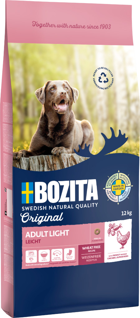 Bozita - Original Adult Light - 1 x 12kg - 6