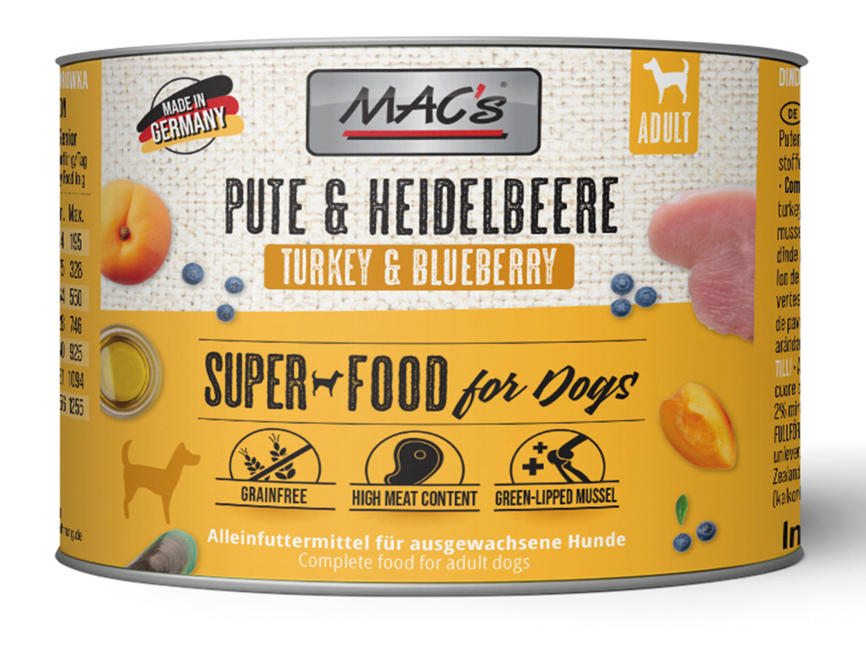 DOG Pute & Heidelbeeren