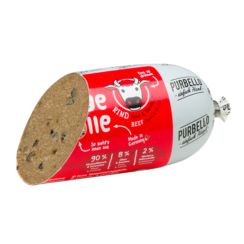 Purbello - Hunderolle mit Rind - 1 x 200g - 3