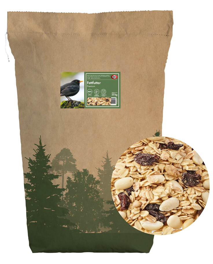 Premium Fettfutter 25kg Sondermischung