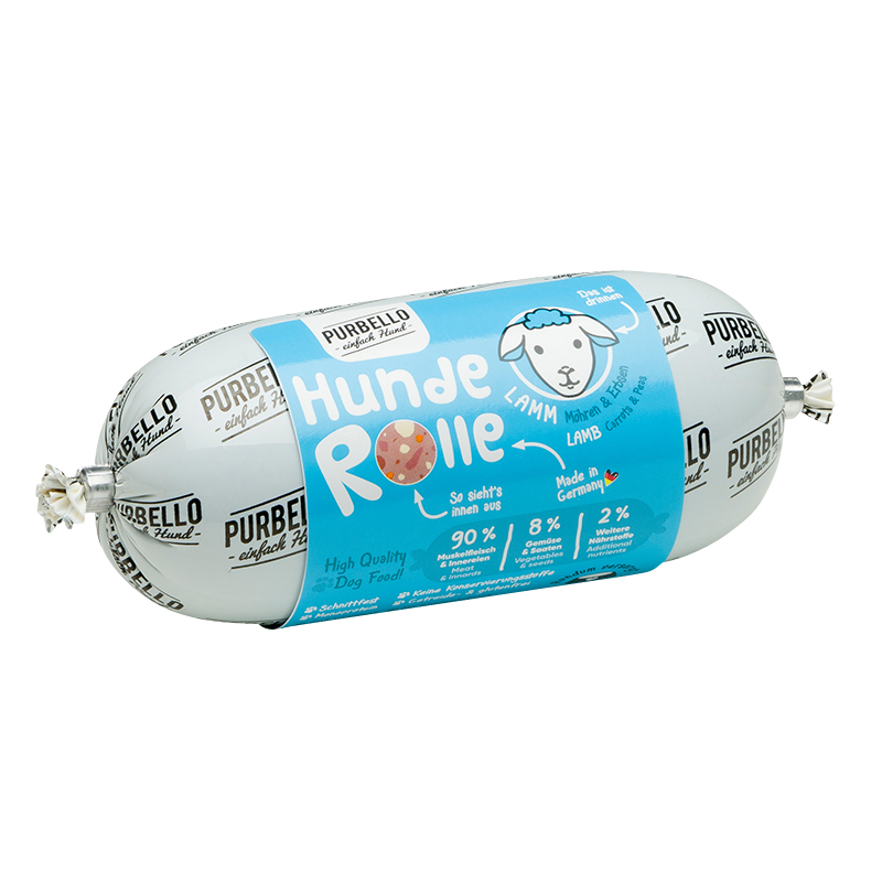 Purbello - Hunderolle mit Lamm - 1 x 200g - 4