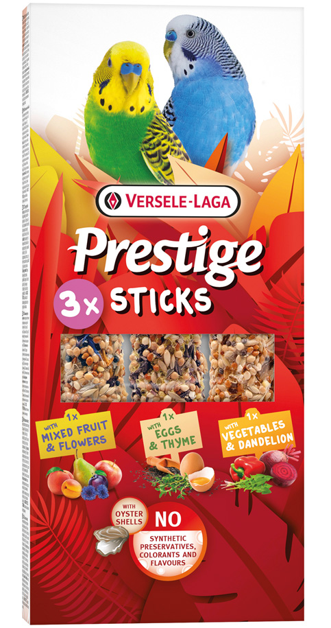 Prestige Sticks Kleinsittiche Triple Variety