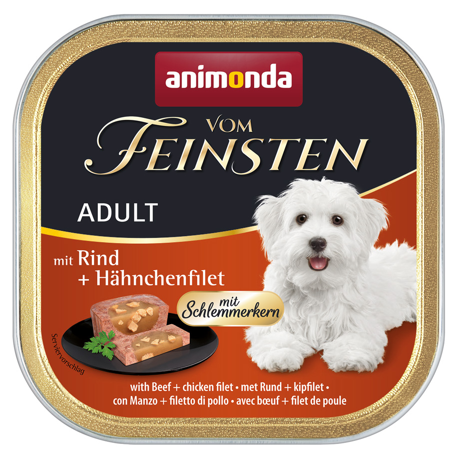 Adult mit Rind & Hähnchenfilet