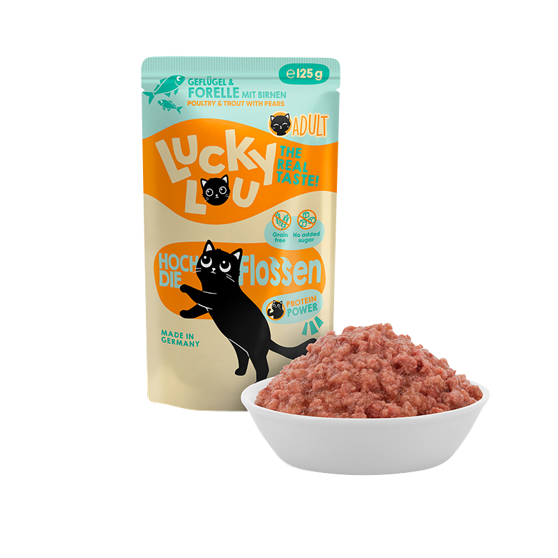 Lucky Lou - Geflügel & Forelle - 16 x 125g - 3