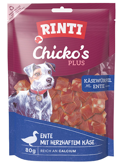 Chicko Käsewürfel mit Ente