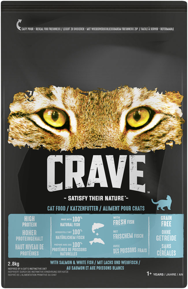 Crave - Lachs & Weissfisch - 1 x 2,8kg - 4