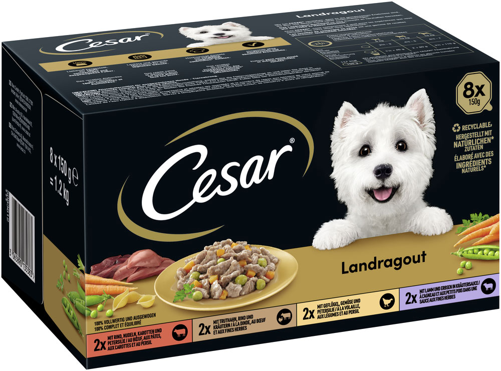 Cesar - Multipack Landragout - 3 x 1200g - 2