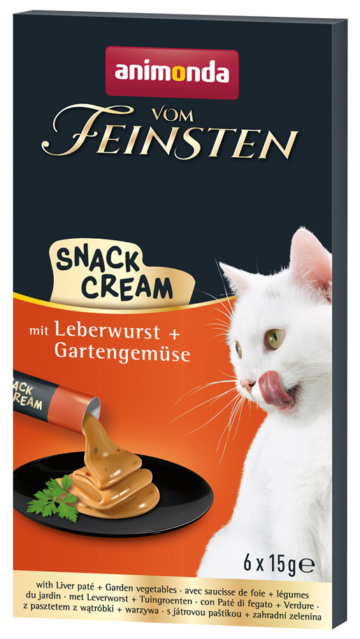 Snack Cream mit Leberwurst + Gemüse