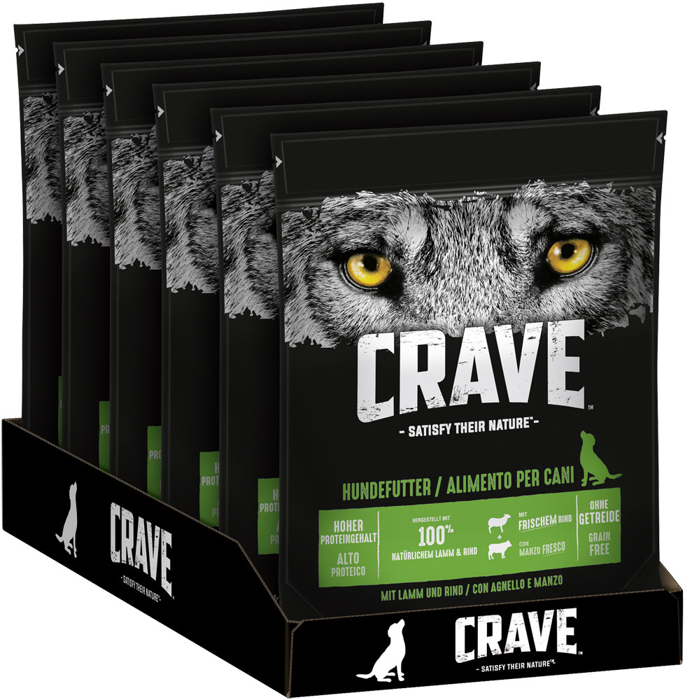 Crave - Adult Lamm & Rind - 1 x 1kg - 2