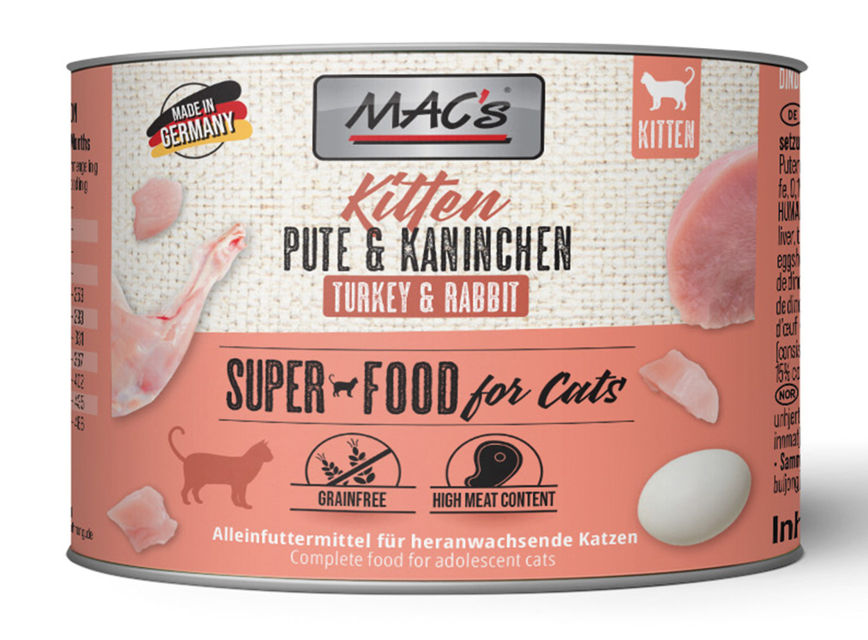 CAT Kitten Pute & Kaninchen