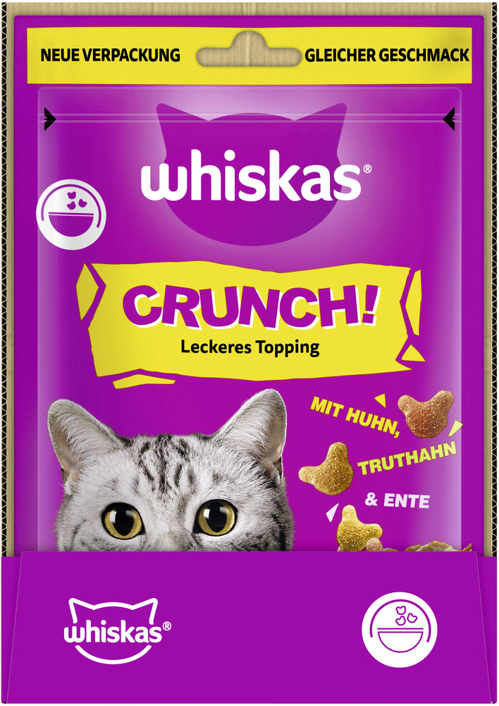 Whiskas - Crunch Huhn, Truthahn & Ente - 1 x 100g - 3