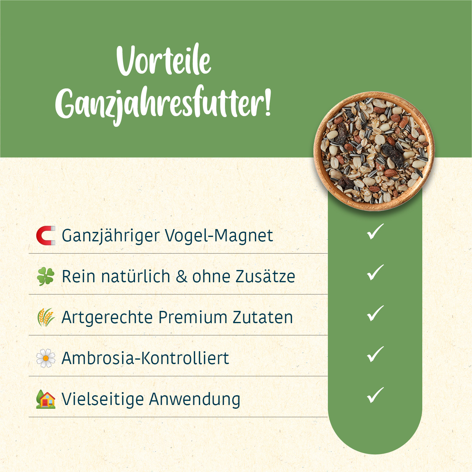 elles - Wildvogel-Mix 10kg - 1 x 10kg - 3