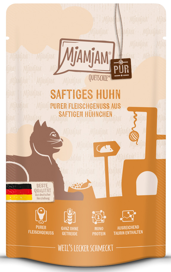 Quetschie - Fleischgenuss pur -saftiges Hühnchen pur