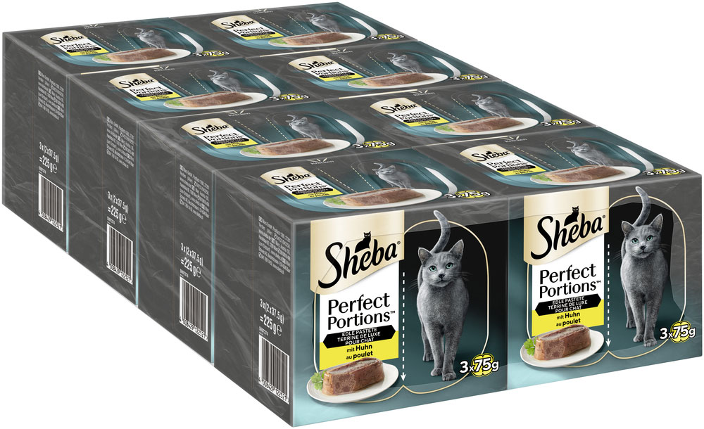 Sheba - Sheba Perfect Portions mit Huhn - 8 x 6X37,5g - 3