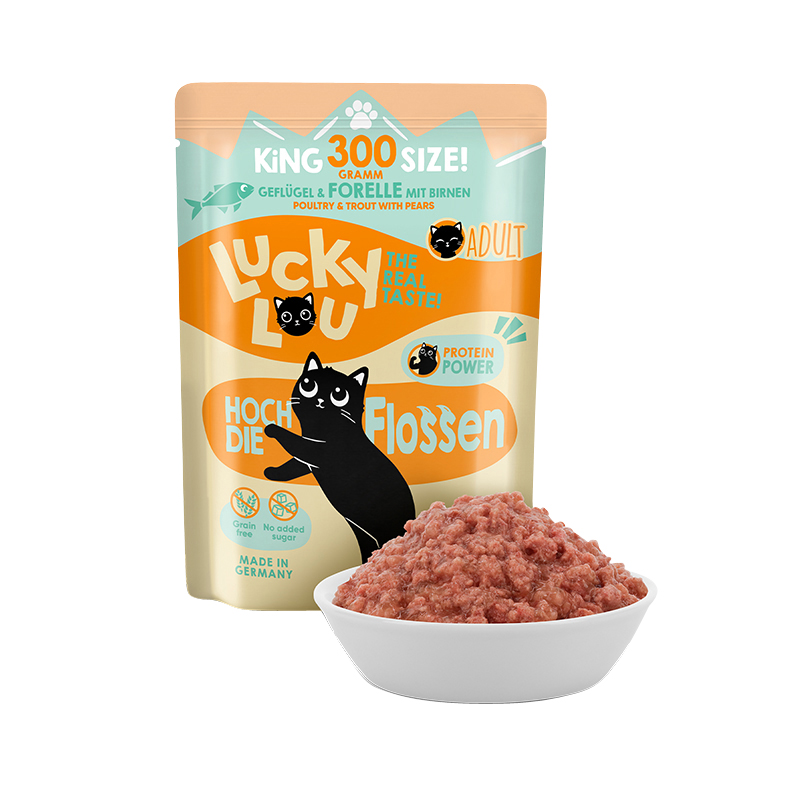 Lucky Lou - Adult Geflügel & Forelle - 6 x 300g - 3