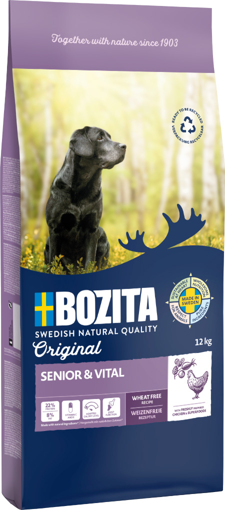 Bozita - Original Adult Senior - 1 x 12kg - 6