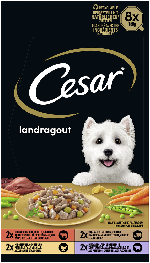 Cesar - Multipack Landragout - 3 x 1200g - 4