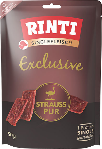 Singlefleisch Exclusive Snack Strauss pur