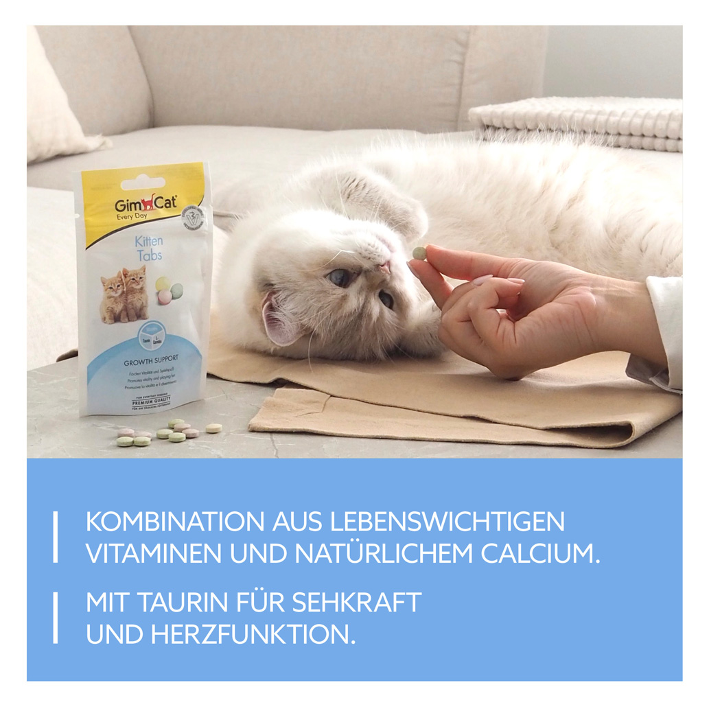 GimCat - Kitten Tabs - 8 x 40g - 5