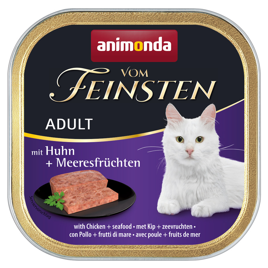 Adult mit Huhn + Meeresfrüchten