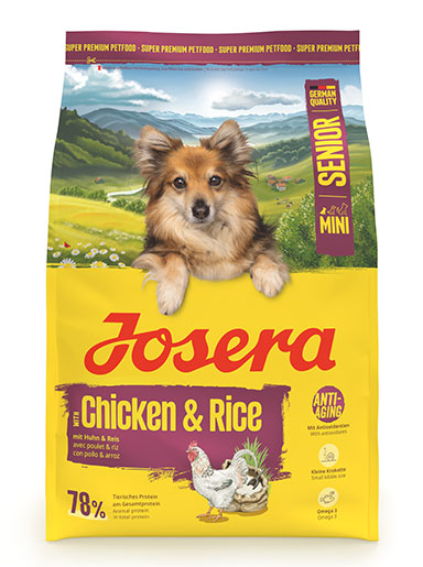 Josera - Mini Senior Chicken &amp; Rice